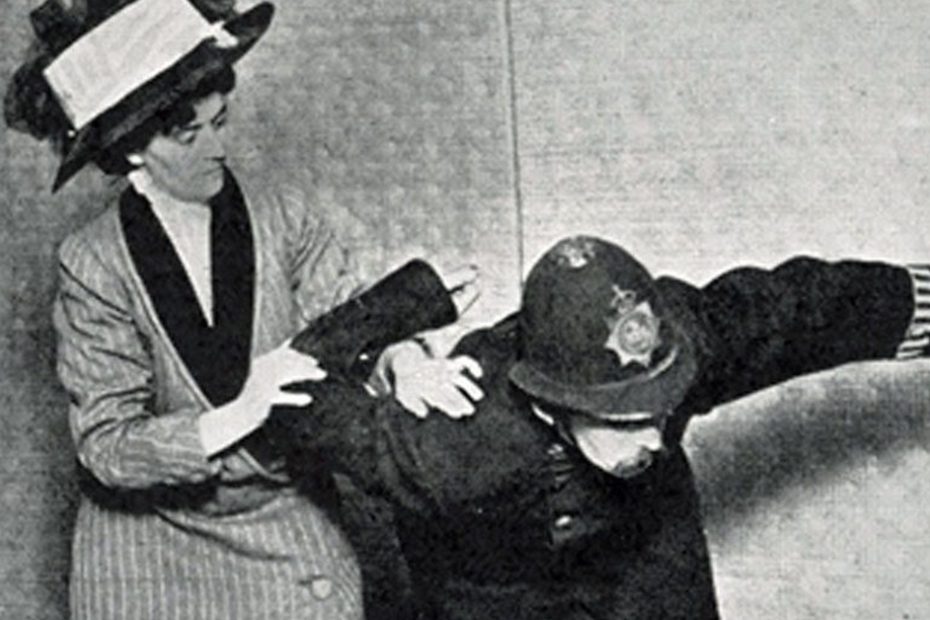 Demonstrating suffrajitsu