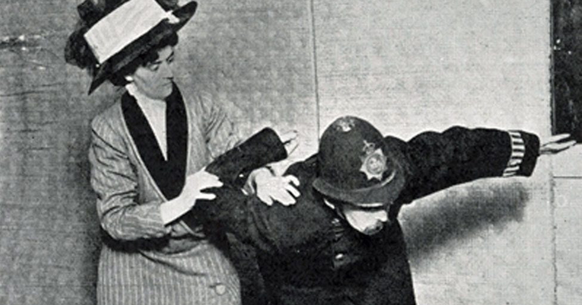 Demonstrating suffrajitsu